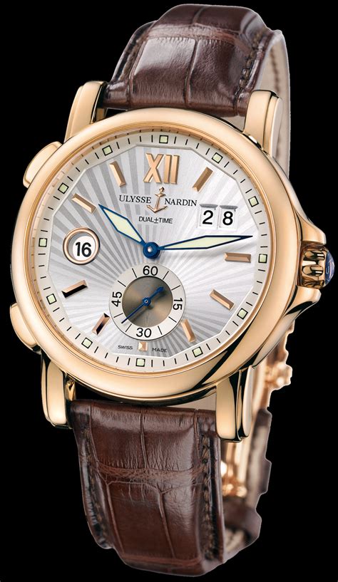 ulysse nardin gmt dual time.